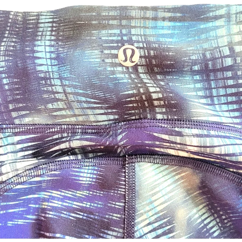 Lululemon Invigorate High RiseTight 25" Leggings Shapeshifter Flux Blue Multi 4 - Picture 7 of 16